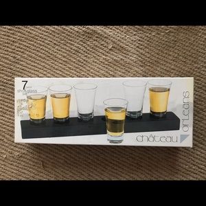 7 PIECE HOME ESSENTIALS CHATEAU SHOT GLASS SET